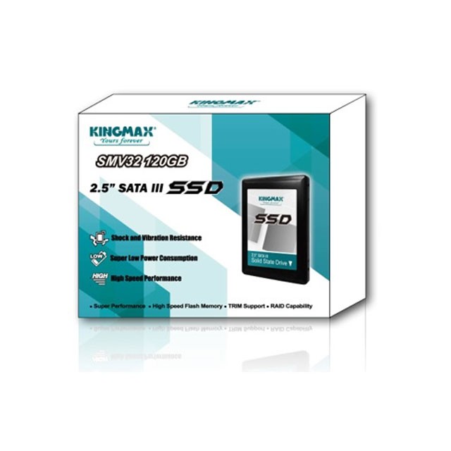 Ổ Cứng SSD KINGMAX 120G SMV32 Chính Hãng (Vĩnh Xuân)
