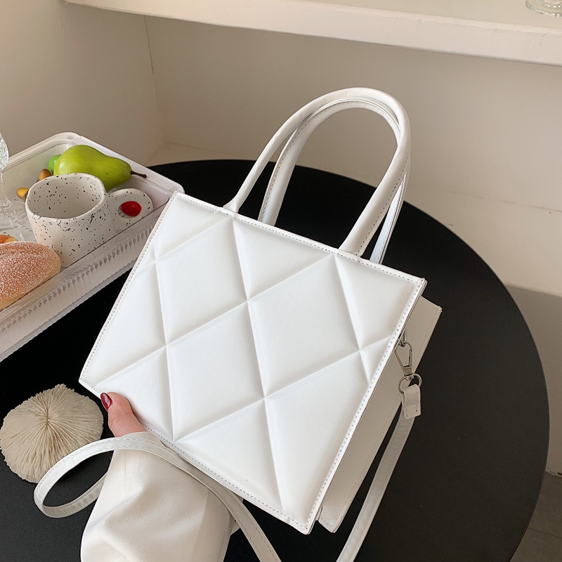 Túi Đeo Vai Hình Vuông Màu Sắc Ngọt Ngào Thiết Kế Nhỏ Gọn Phong Cách Phương Tây Thời Trang Mùa Đông Cho