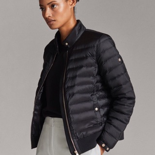 Áo phao siêu nhẹ Massimo Dutti xuất xịn
