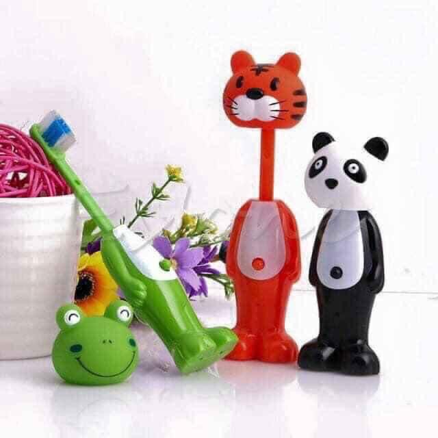 Bàn chải bật nắp cho trẻ em Bounce -up ✔️