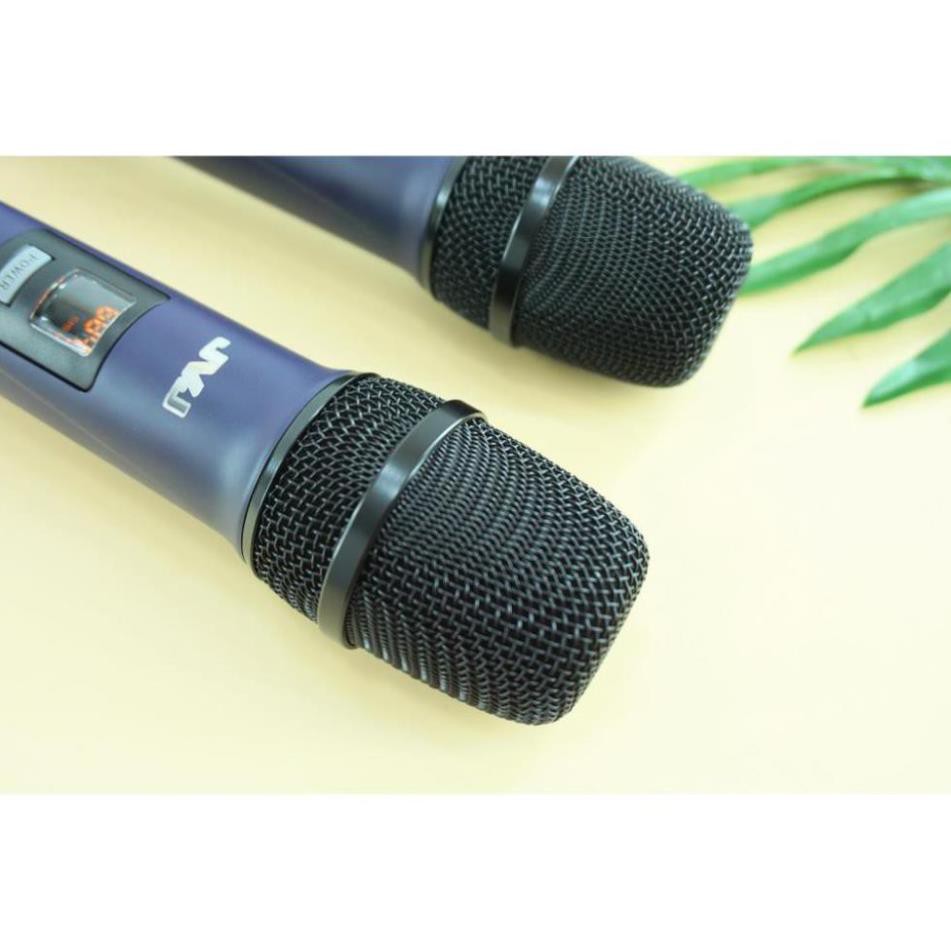 Bộ 2 Microphone không dây W 15 JVJ đa năng cao cấp