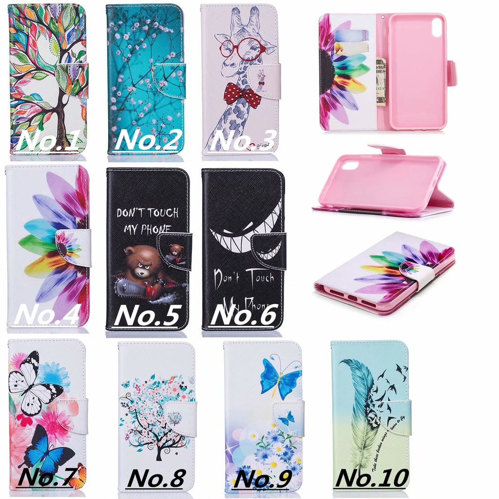 Bao da nắp gập in họa tiết thời trang cho Samsung Galaxy S10E/Note 10/Note 10 Pro | BigBuy360 - bigbuy360.vn