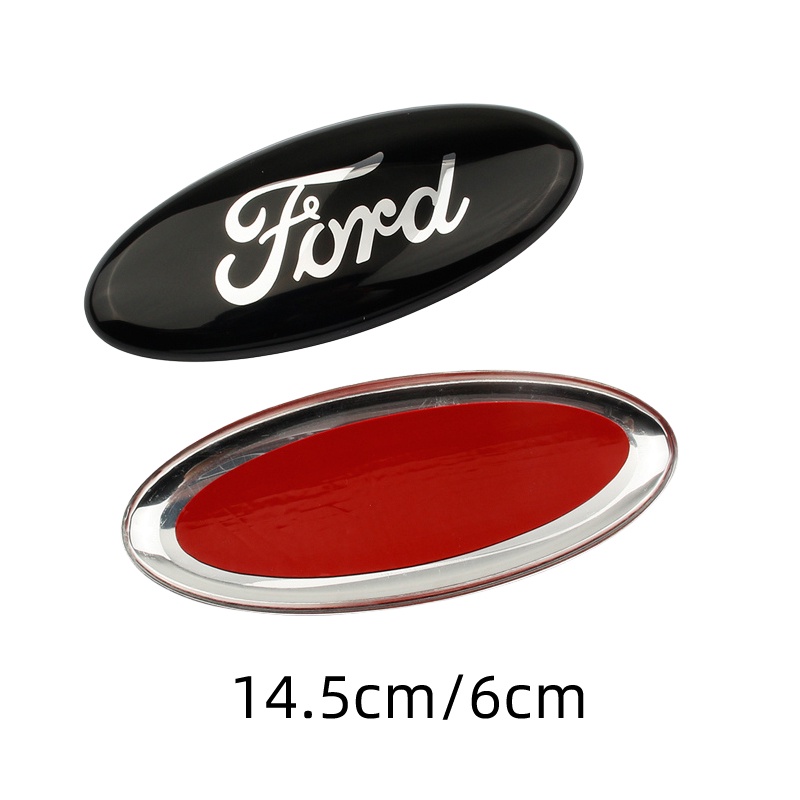 1 ❤ Logo FORD 07-13 Mondeo Bằng Hợp Kim Nhôm Gắn Trước Và Sau Xe Hơi FORD