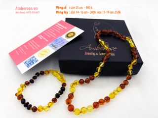 Bộ Amber Úc cho bé 0-12 tuổi