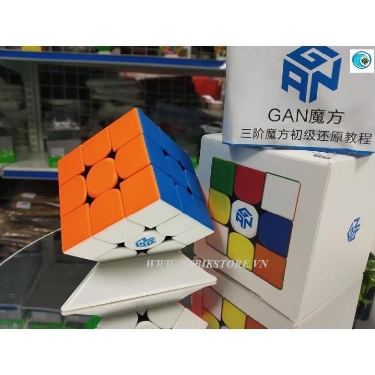 Đồ chơi Rubik 3x3x3 cao cấp Gan air 356 RS Stickerless - Rubik Ocean