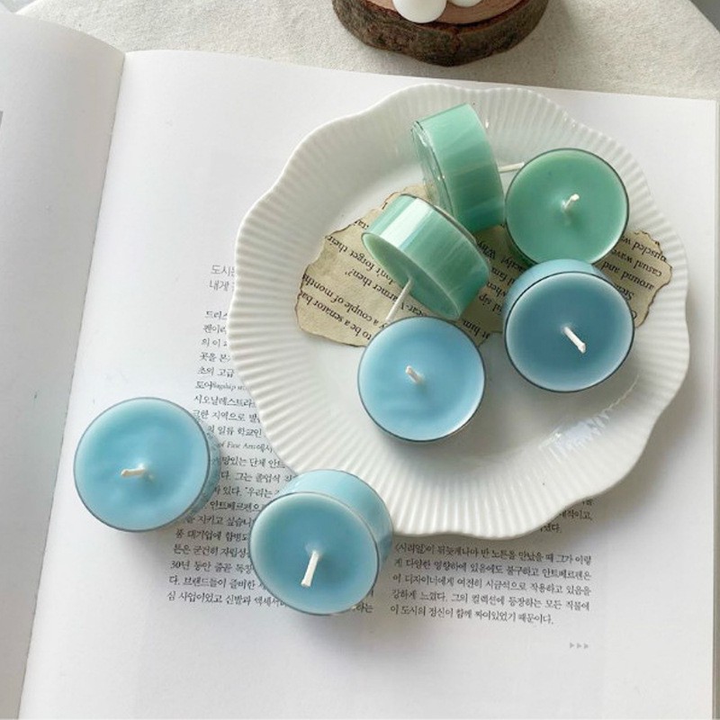 Cốc Nến Tealight Nhựa Trong Suốt - Cốc Đựng Nến Handmade