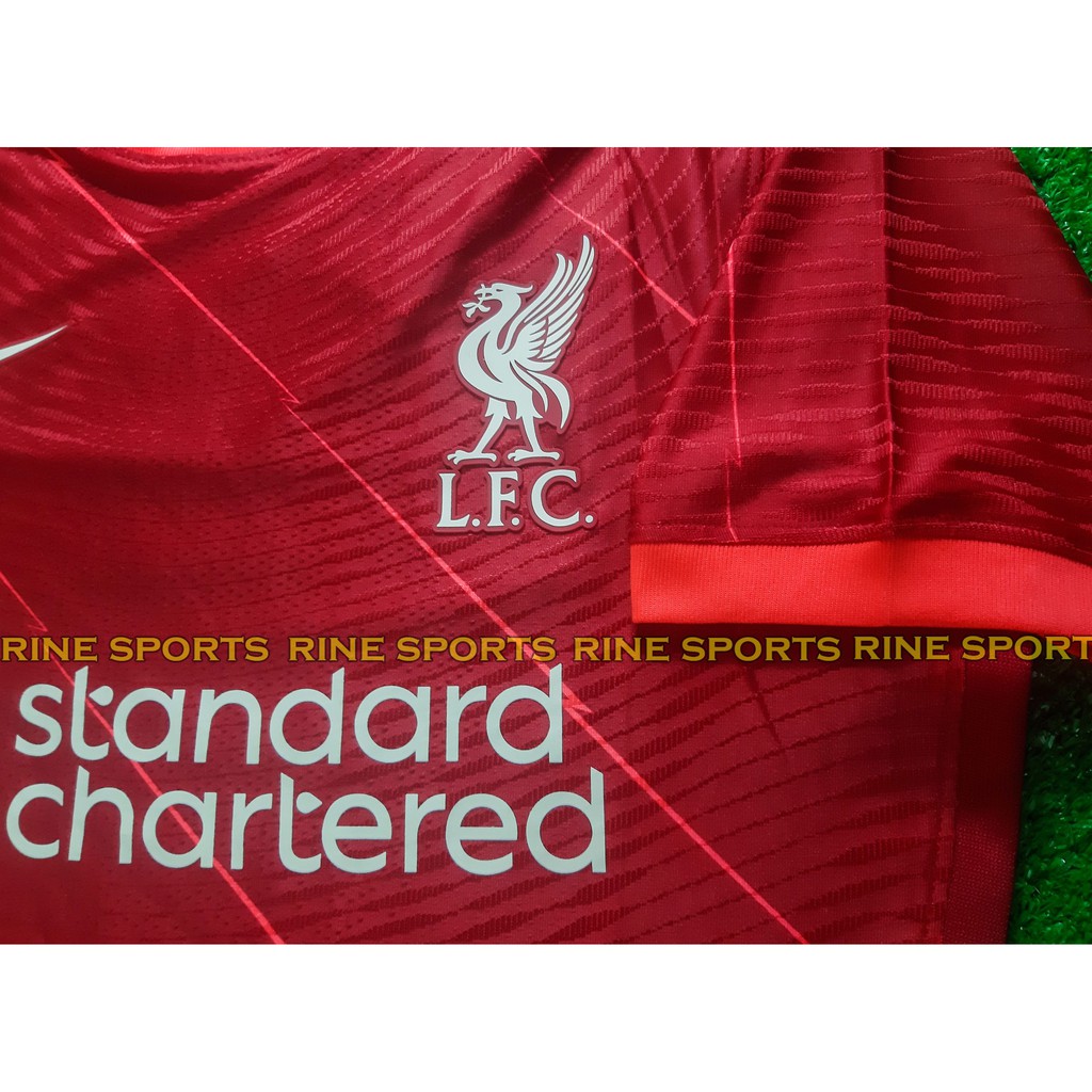 Bộ ÁO bóng đá Liver - Liverpool đỏ Super player bodyfix Thailand mùa mới 2021 - 2022 Giống chính hãng 100%