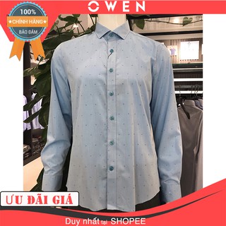 Áo sơ mi dài tay Owen ( chính hãng ) - AR17467D - Kiểu dáng Regular Fit
