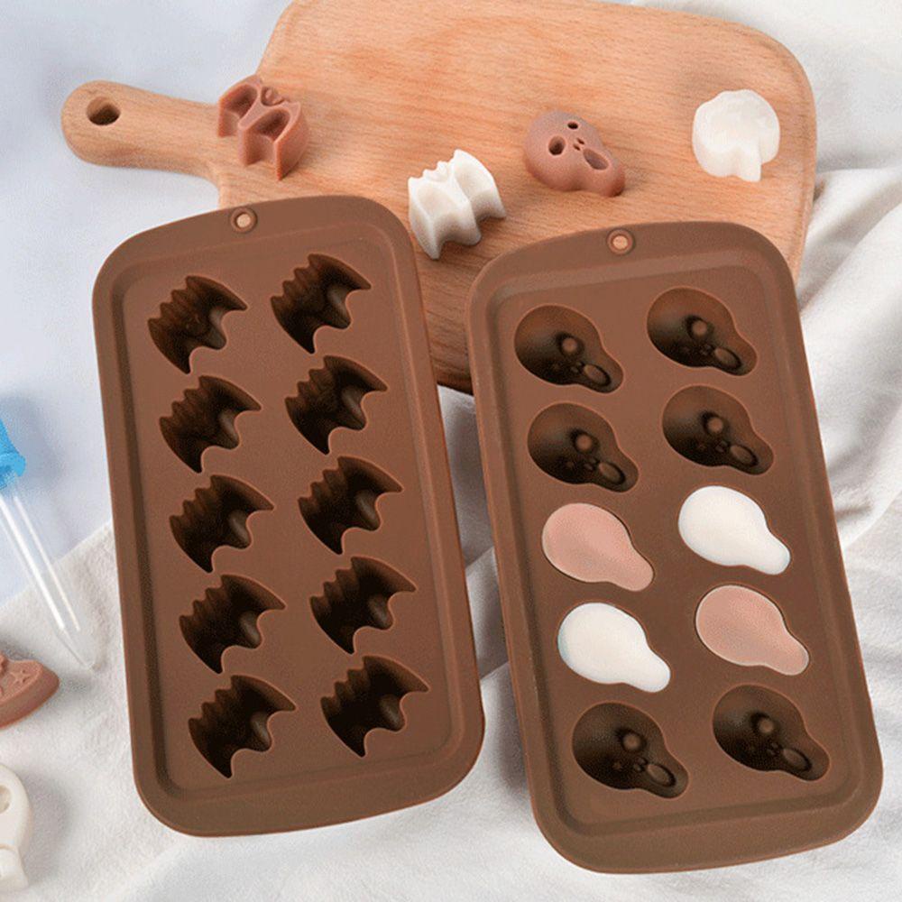 Khuôn Silicone Tạo Hình Làm Bánh Kẹo Hình Chủ Đề Halloween