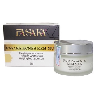 Kem ngừa mụn, mờ thâm, liền sẹo chiết xuất thiên nhiên acnes fasaka 25g - chính hãng