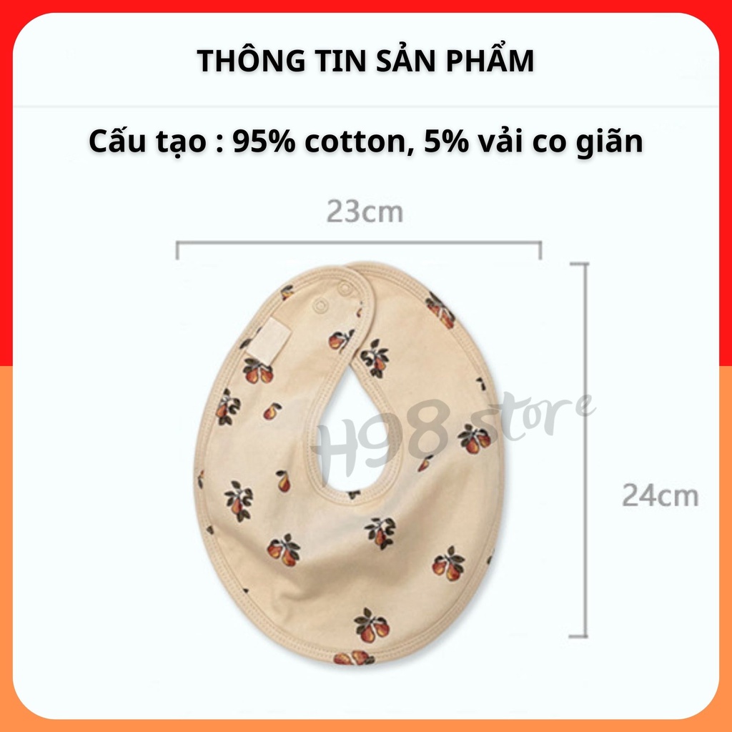 Yếm quàng cổ cho bé style Hàn Quốc - KSM- H98 Baby Store