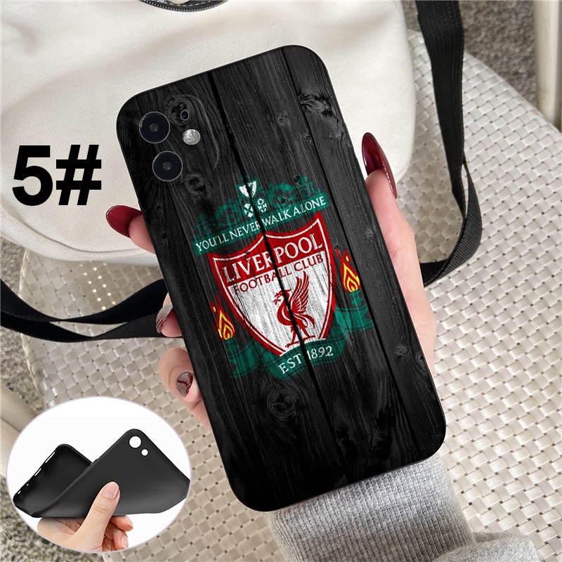 Ốp điện thoại silicon mềm ABLU96 in hình phong cách Liverpool cho iPhone 11 12 Mini Pro Max SE 2020