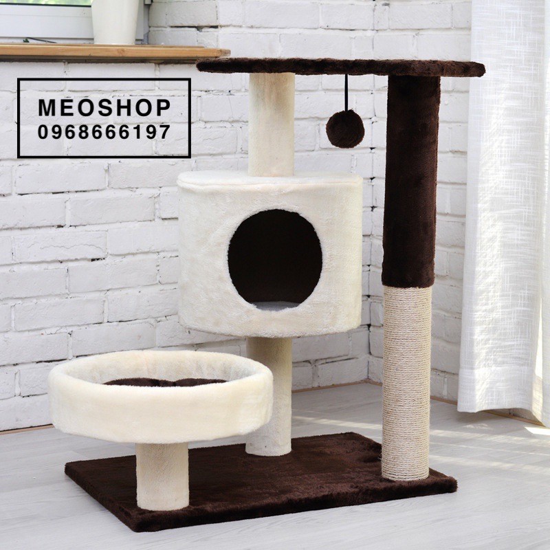 [ CATTREE VIỆT NAM ] Nhà cây 3 tầng cho mèo 😻 FREESHIP 😻 Inbox Shop nếu muốn up size