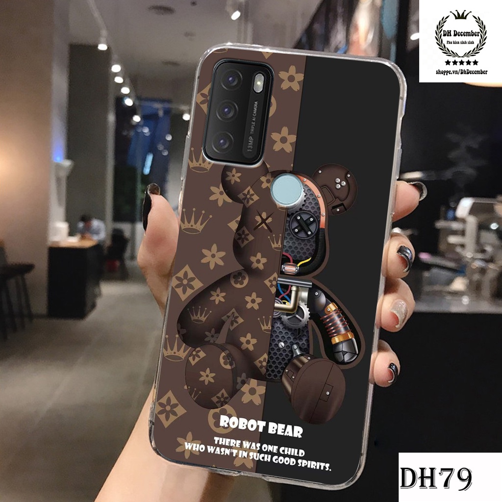 Ốp lưng Vsmart STAR 5 in hình 3D lucky, gấu Beer xinh xắn - KHÔNG NÊN BỎ LỠ