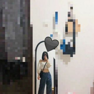 (SẴN) Áo trễ vai croptop 3 cúc M10