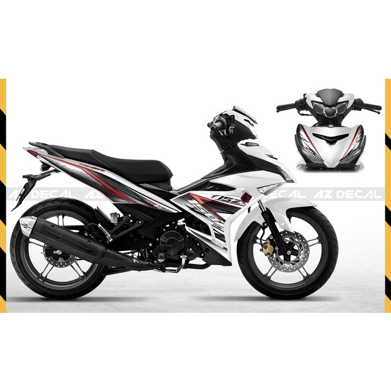 Tem Trùm Exciter 150 Đỏ Trắng Mẫu Mới 5