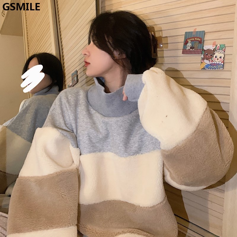 Áo Len Rời Phối Màu Cho Mùa Thu Đông Unisex