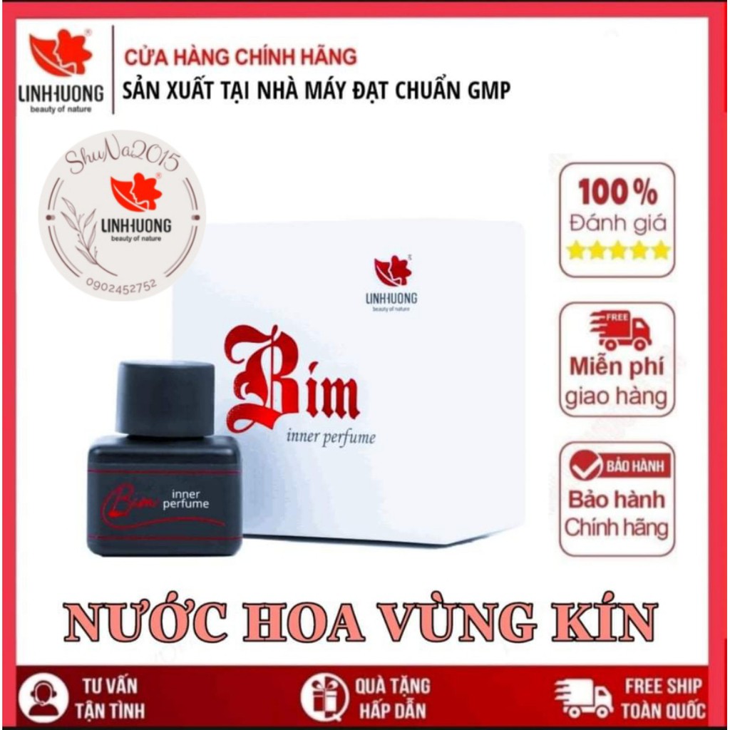 Nước hoa vùng kín Linh Hương chính hãng