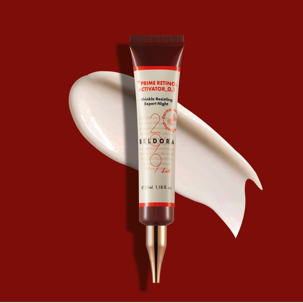 Kem dưỡng retinol Beldora 299 Prime Retinol Activator 35ml giúp xóa nếp nhăn, căng bóng da