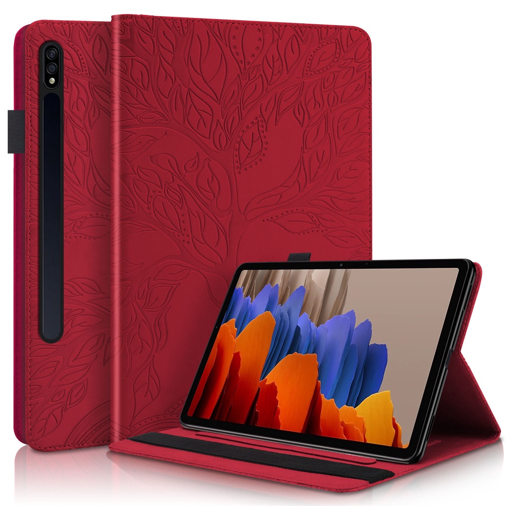 Bao Da Máy Tính Bảng Nắp Lật Kiêm Giá Đỡ Cho Samsung Galaxy Tab S8 S7 11.0 inch 3D SM-X700 5G SM-X706 SM-X706B SM-X706U SM-X706N SM-T870