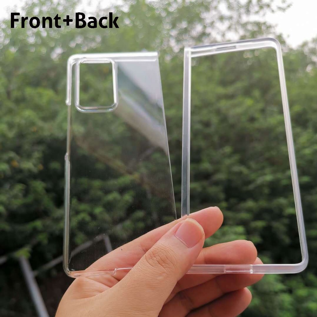 Ốp điện thoại cứng PC trong suốt chống sốc cho Samsung Galaxy Z Fold 2 5G
