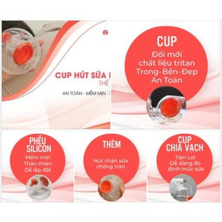 CUP RẢNH TAY IMANI HÀN QUỐC PHỄU SILICON MỀM