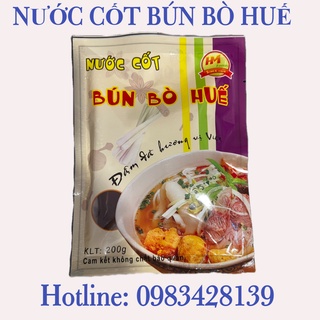 Nước cốt bún bò huế hmfoods, gia vị bún bò hoàn chỉnh