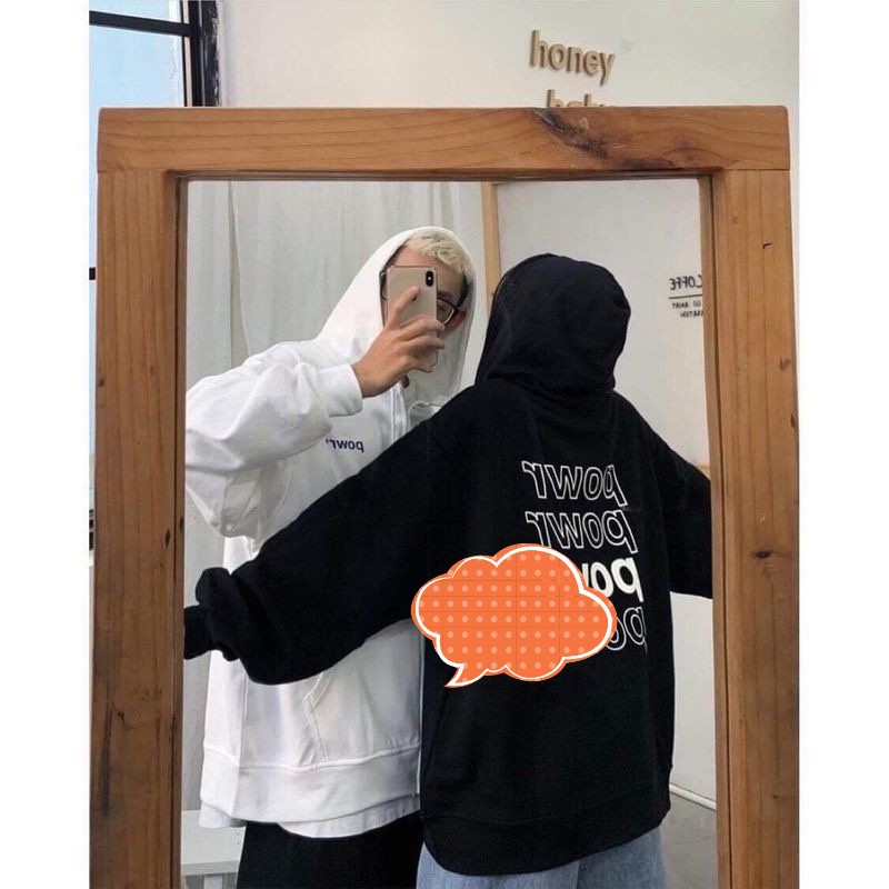 Áo Khoác Hoodie Nỉ Bông PO.WR Unisex_KN38 | BigBuy360 - bigbuy360.vn