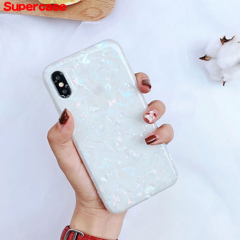 For Xiaomi Mi 10 Pro 9 8 SE Lite Redmi K30 Pro Note 7 Case Glitter Dream Shell Pattern Soft Cover
