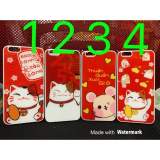 Ốp lưng iphone 6Plus ,7Plus/8Plus dẻo viềng lưng nhựa kiểu kính bóng