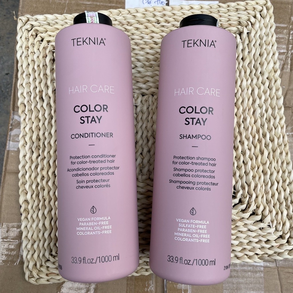 Dầu gội xả giữ màu cho tóc nhuộm Lakme Teknia Color Stay 1000ml
