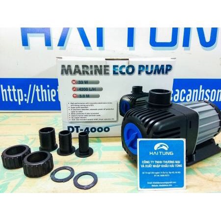 Bơm chìm bể cá JECOD DT 5500-12000. Bơm lọc bơm nước tiểu cảnh hồ Koi