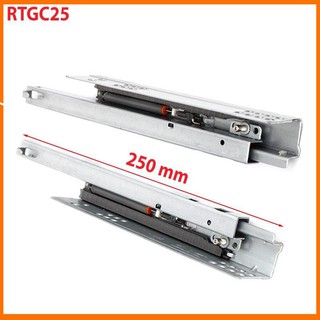 Ray Trượt Giảm Chấn DTC Dùng Cho Ngăn Kéo Tủ Gỗ, Tủ Bếp Cần Trượt Êm, Độ Bền Cao Và Chịu Được Tải Trọng Vừa.