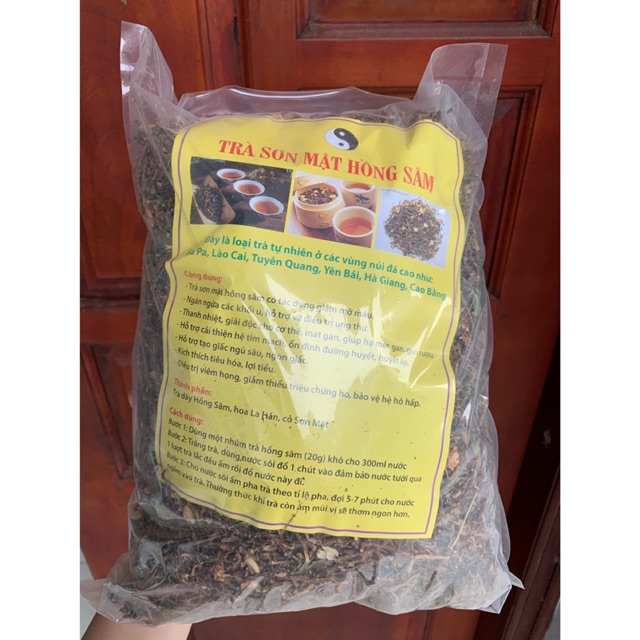 Trà Sơn Mật Hồng Sâm thanh lọc cơ thể hàng loại 1