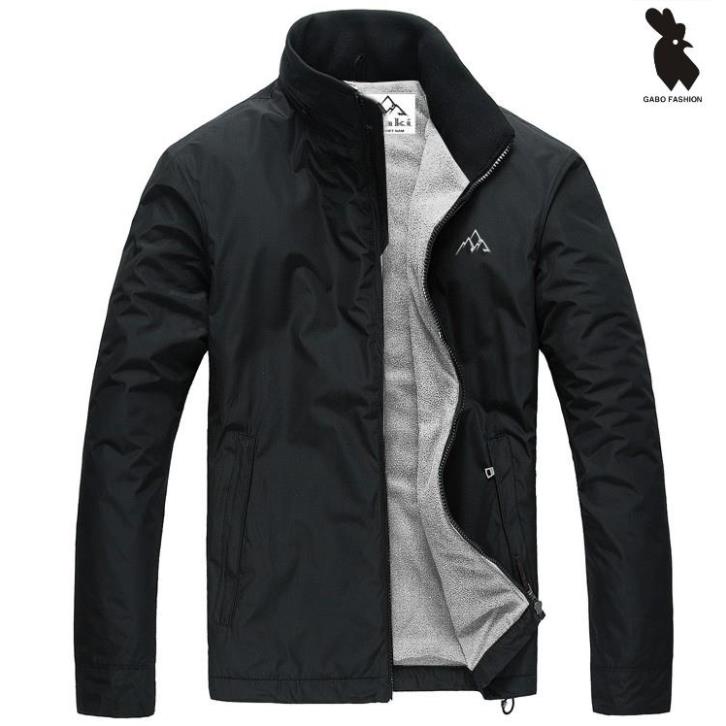 Áo khoác dù dấu nón 2 lớp lót nỉ cao cấp Xfashion AKD38 HÀNG CHÍNH HÃNG