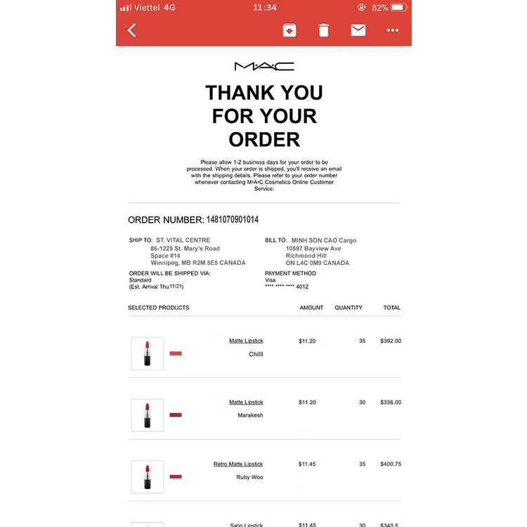 Son Mac 646 Marrakesh Màu Son Đỏ Nâu Trầm Ấm