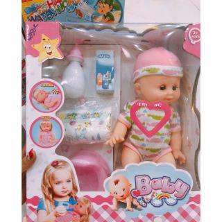 Búp bê cho bé tập chăm em