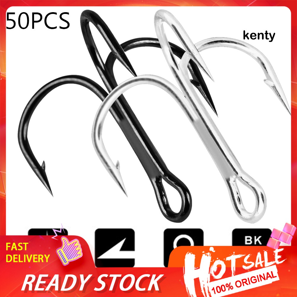 Kt KT☀Set 50 Giá Đỡ Mồi Câu Cá Chuyên Dụng