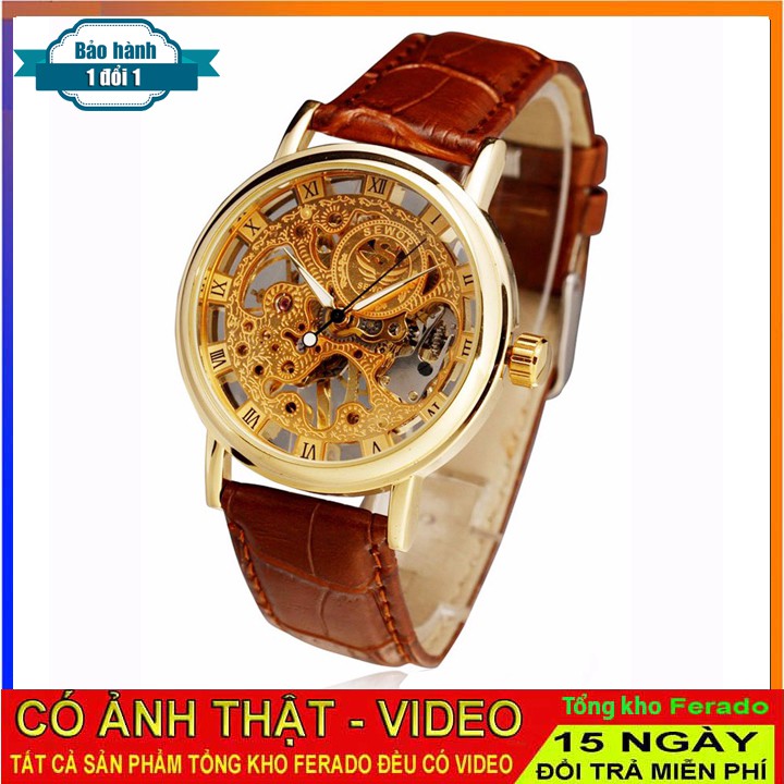 Đồng hồ cơ nam lộ máy sewo