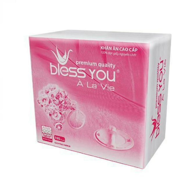 Khăn giấy bless you 33x33