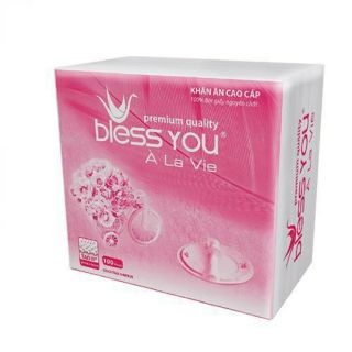 Khăn giấy bless you 33x33