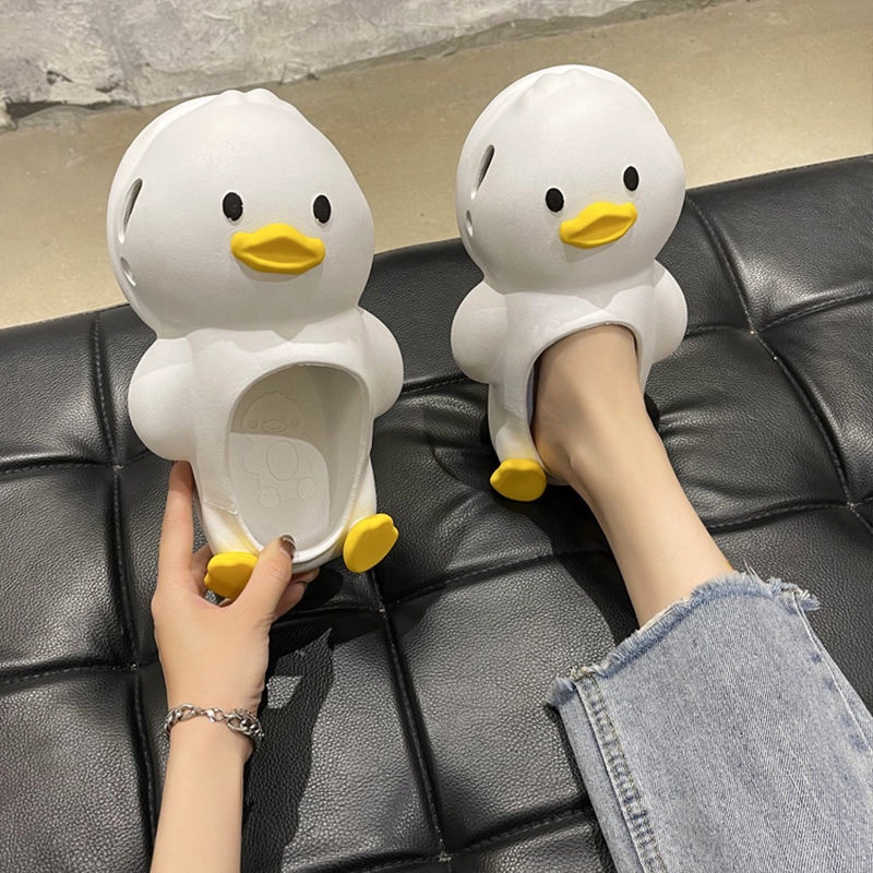 Dép Quai Ngang Hình Vịt Hoạt Hình Dễ Thương Cho Nữ dép vịt