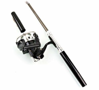 Bộ cần câu bút mini - đồ câu cá 68