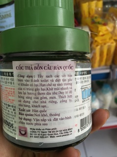 Cốc thả bồn cầu Hàn Quốc Jasmin