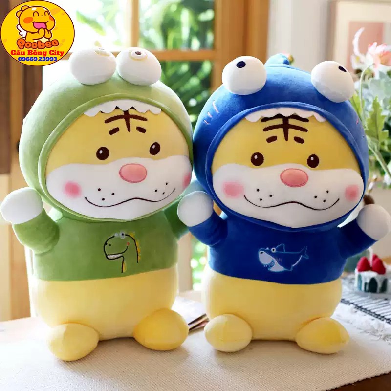 Gấu Bông Hổ Bông Cosplay Mềm Mịn Đáng Yêu Ngộ Nghĩnh Quà Tặng Cao Cấp