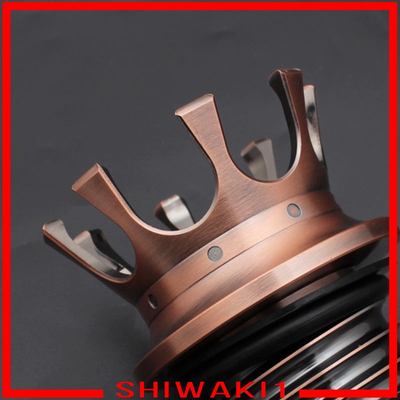 Nắp Bình Xăng Màu Đen Hình Vương Miện Cho Xe Mô Tô Harley Sportster 883 Custom XL883C Shiwaki1