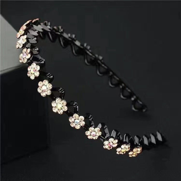 Cài tóc giữ nếp thiết kế kiểu răng lượn sóng phong cách Hàn Quốc tiện lợi dành cho nữ
