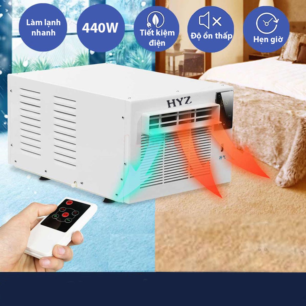 Máy Điều Hòa Mini Di Động 2 chiều tiết kiệm điện HYZ - Model KZY -11 -DC4502