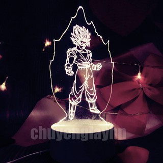 Đèn ngủ 3d SONGOKU , đèn trang trí, quà tặng sinh nhật, quà tặng tình yêu