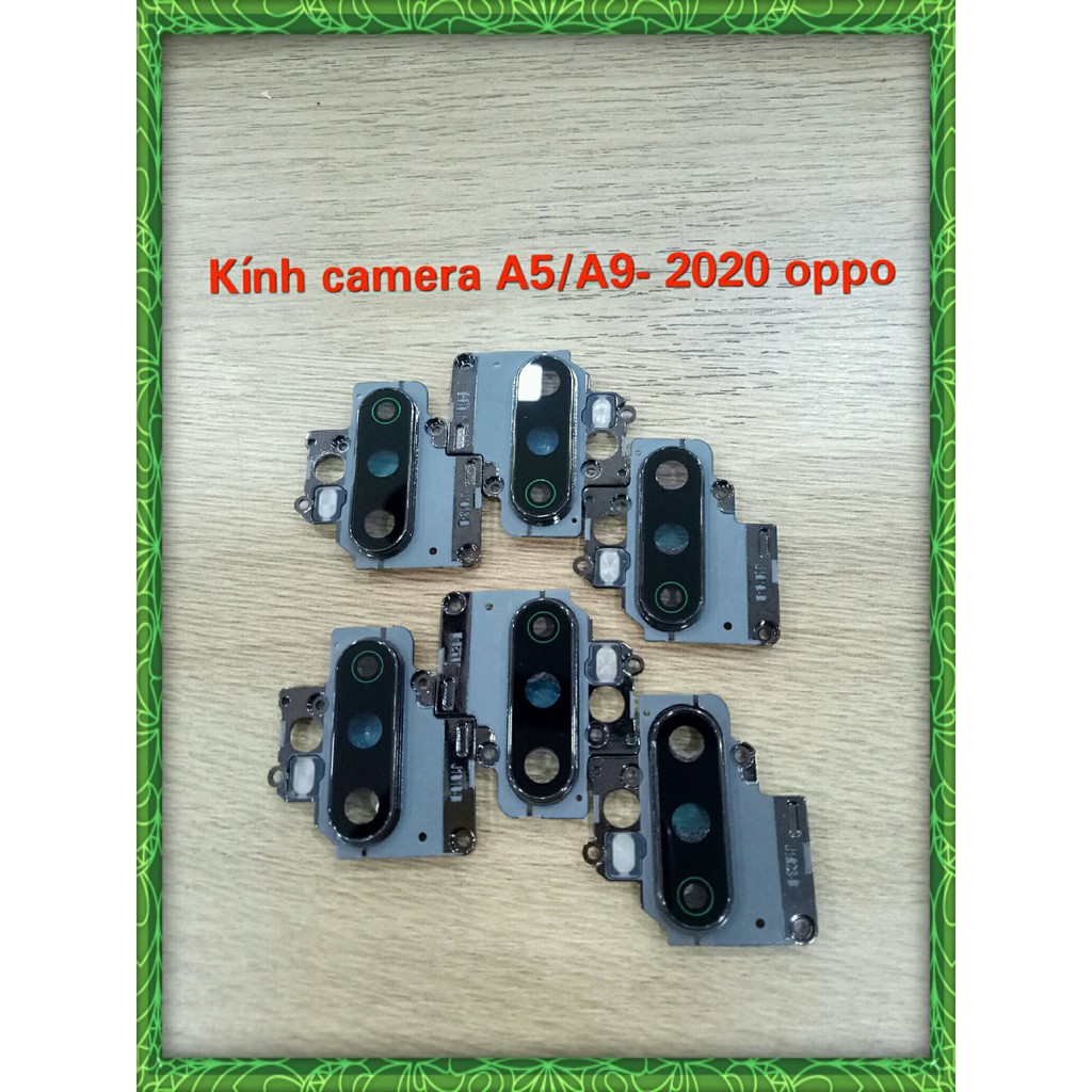Kính camera+vành A5/A9 2020 oppo